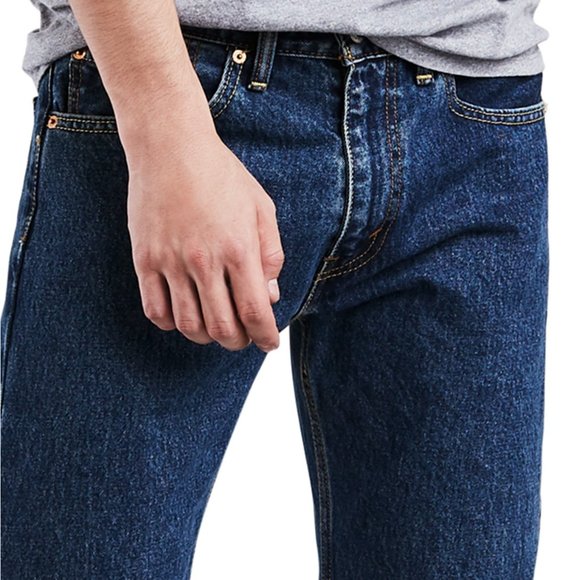 Levi's 505 Men's Regular Fit Straight Leg - Picture 3 of 6